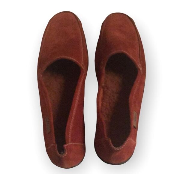 Delman suede loafers SZ 9.5 - Picture 1 of 5